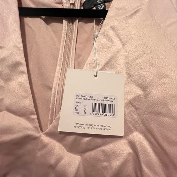 Missguided Light Pink Mini Dress - Picture 3 of 5